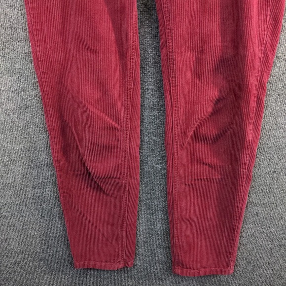 BDG Women's High Rise Corduroy Mom Jeans Red Size 27 Cotton 5-Pocket - Picture 4 of 12
